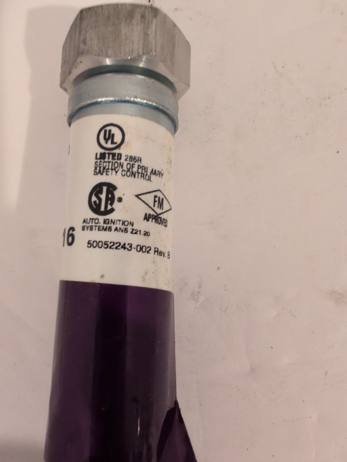 Honeywell C7027A1023 UV Flame Sensor (Open Box)