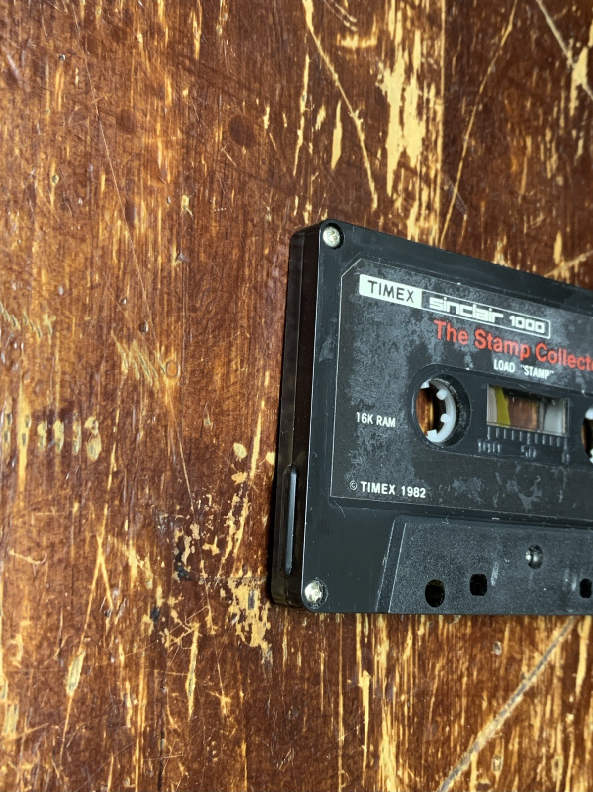 Timex Sinclair The Stamp Collector Vintage Computer Cassette Tape