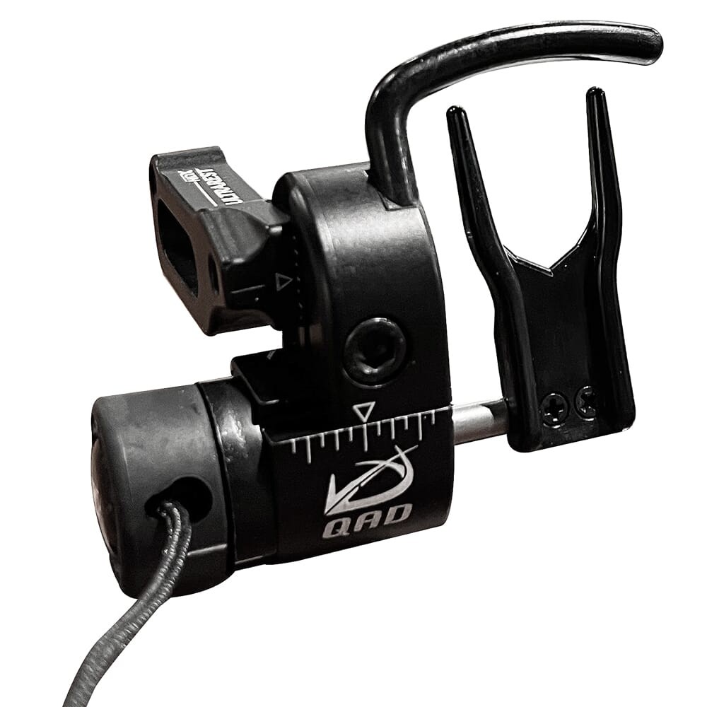 QAD UltraRest HDX RH Black Arrow Rest with VDT & Lock-Down (UHXBK-L): BRAND NEW