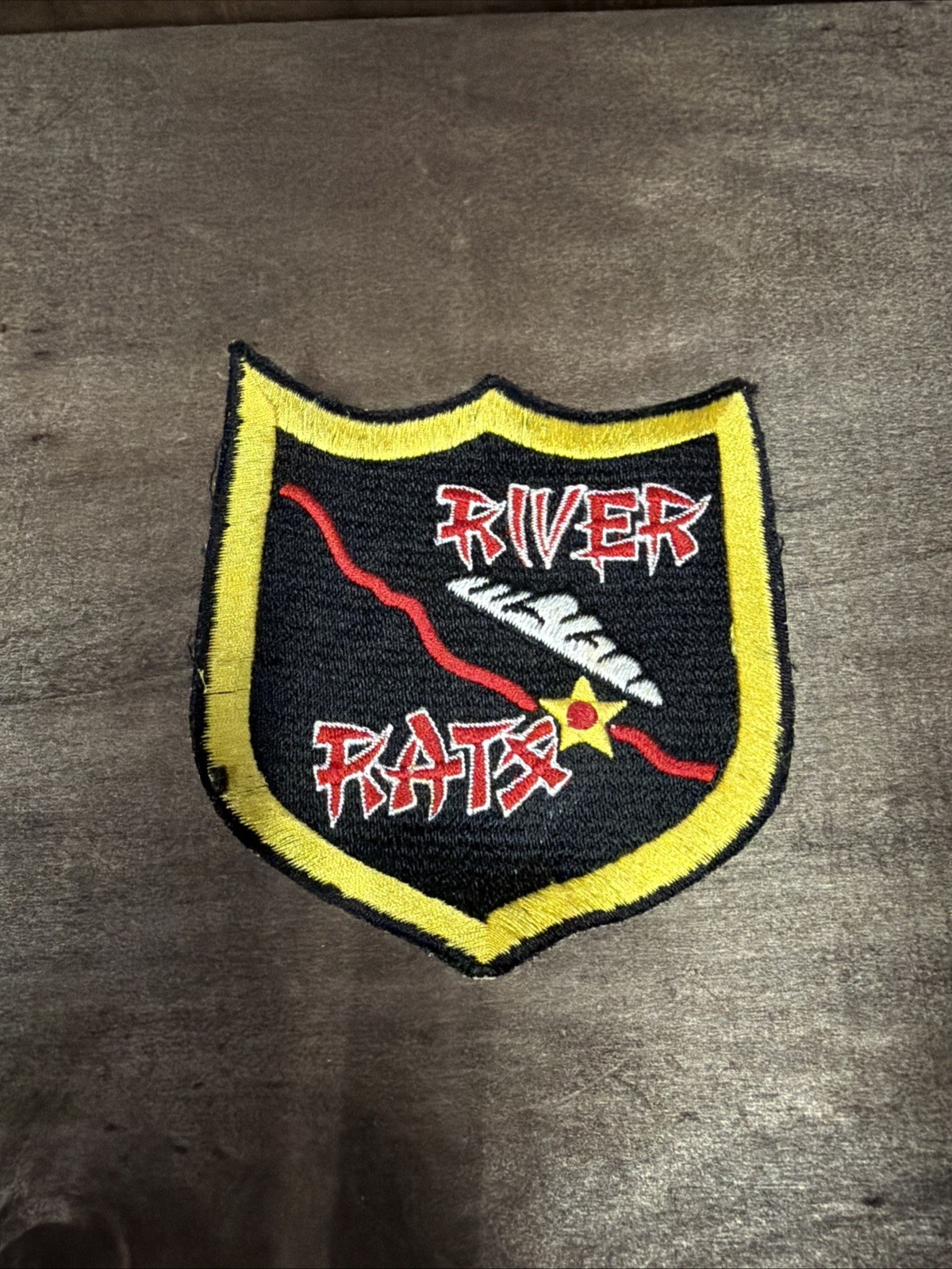 Vintage US Navy Vietnam Riverline Forces River Rats Patch