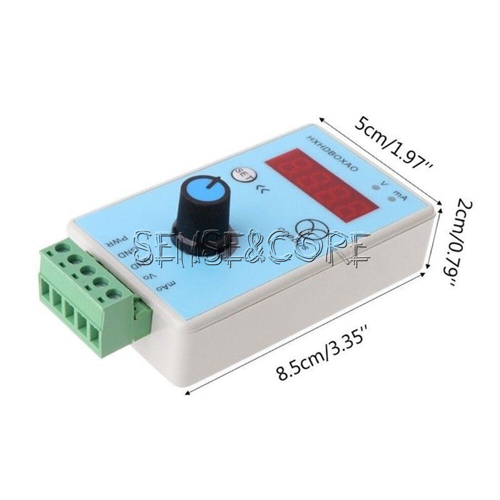 DC 15-26V Adjustable Current Voltage Analog Simulator Output Signal Generator-