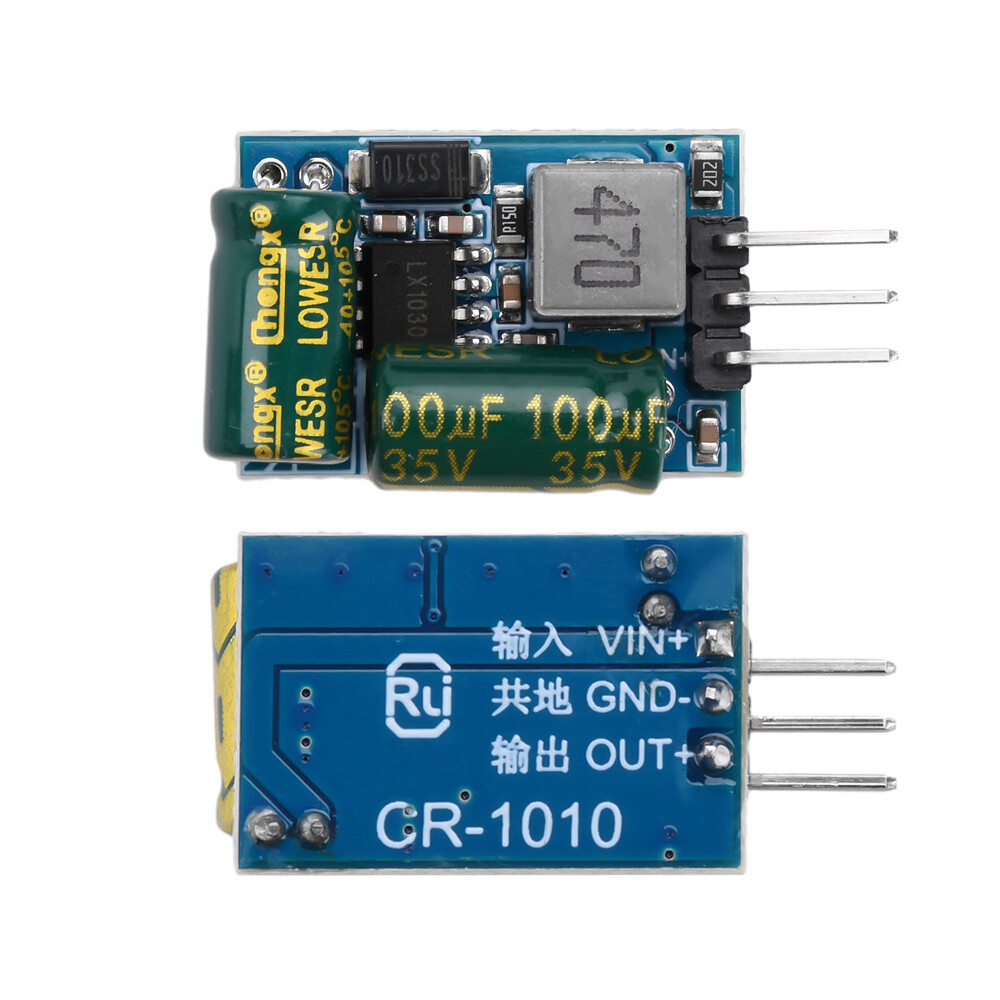 DC10-100V Buck Power Supply Module 24V36V48V60V72V to 3.3V5V 1A Step-down Module