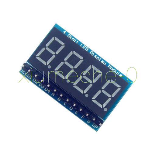 4-Digit 8 Paragraph LED Display Board Parallel Digital Tube Display Module NEW