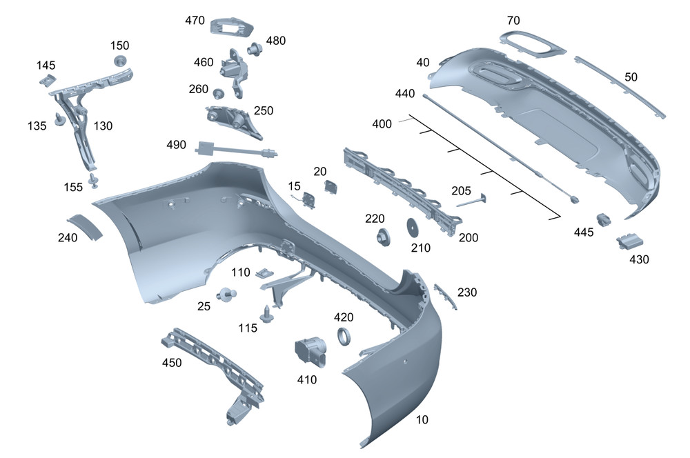 Genuine Mercedes-Benz Mount 177-885-15-03-64