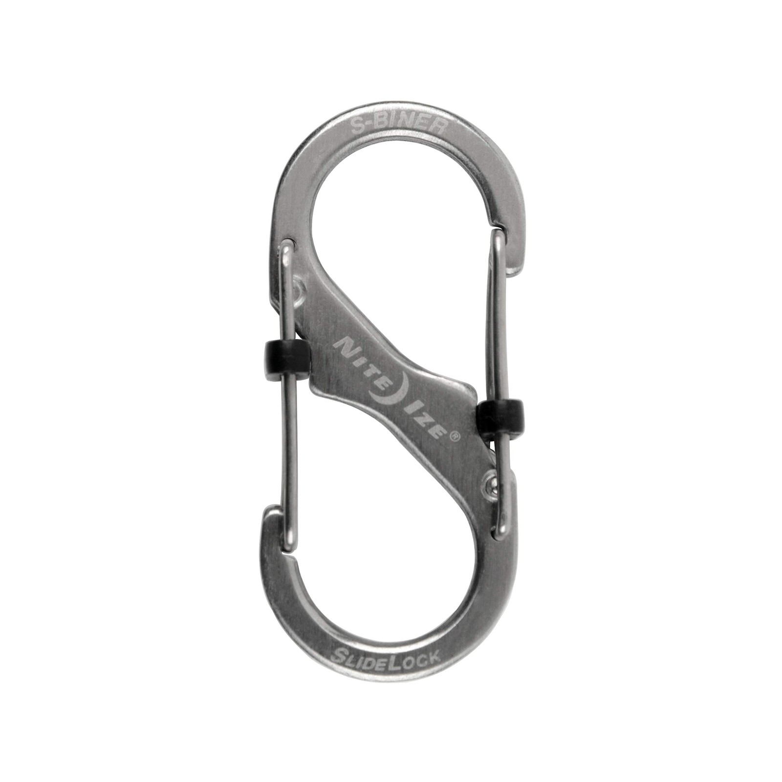 Nite Ize S-Biner Steel Slide Lock Carabiner Stainless Size #2 10lb