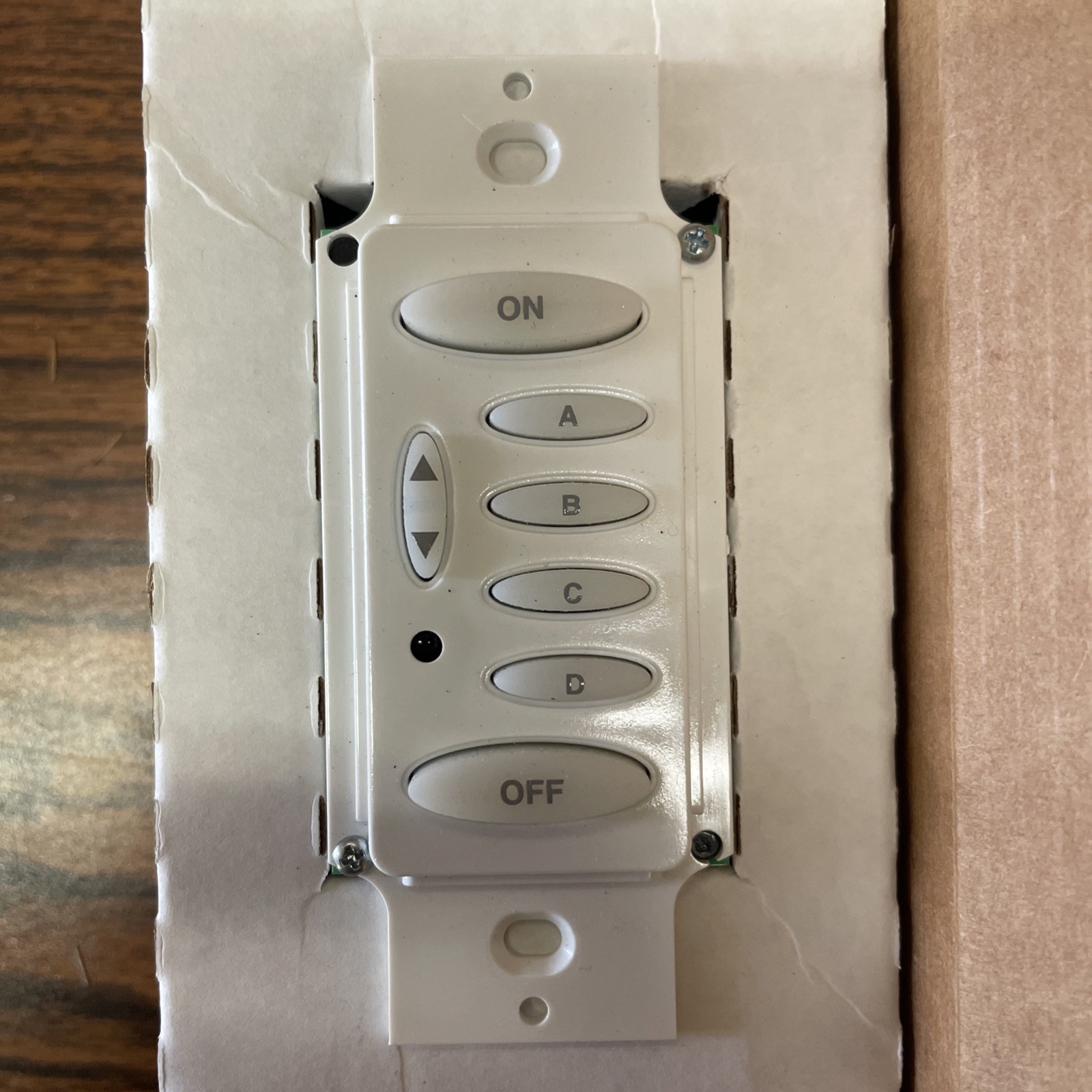 PCS Smart Transmitter Scene Master Version 3 Lighting Control 6 Button