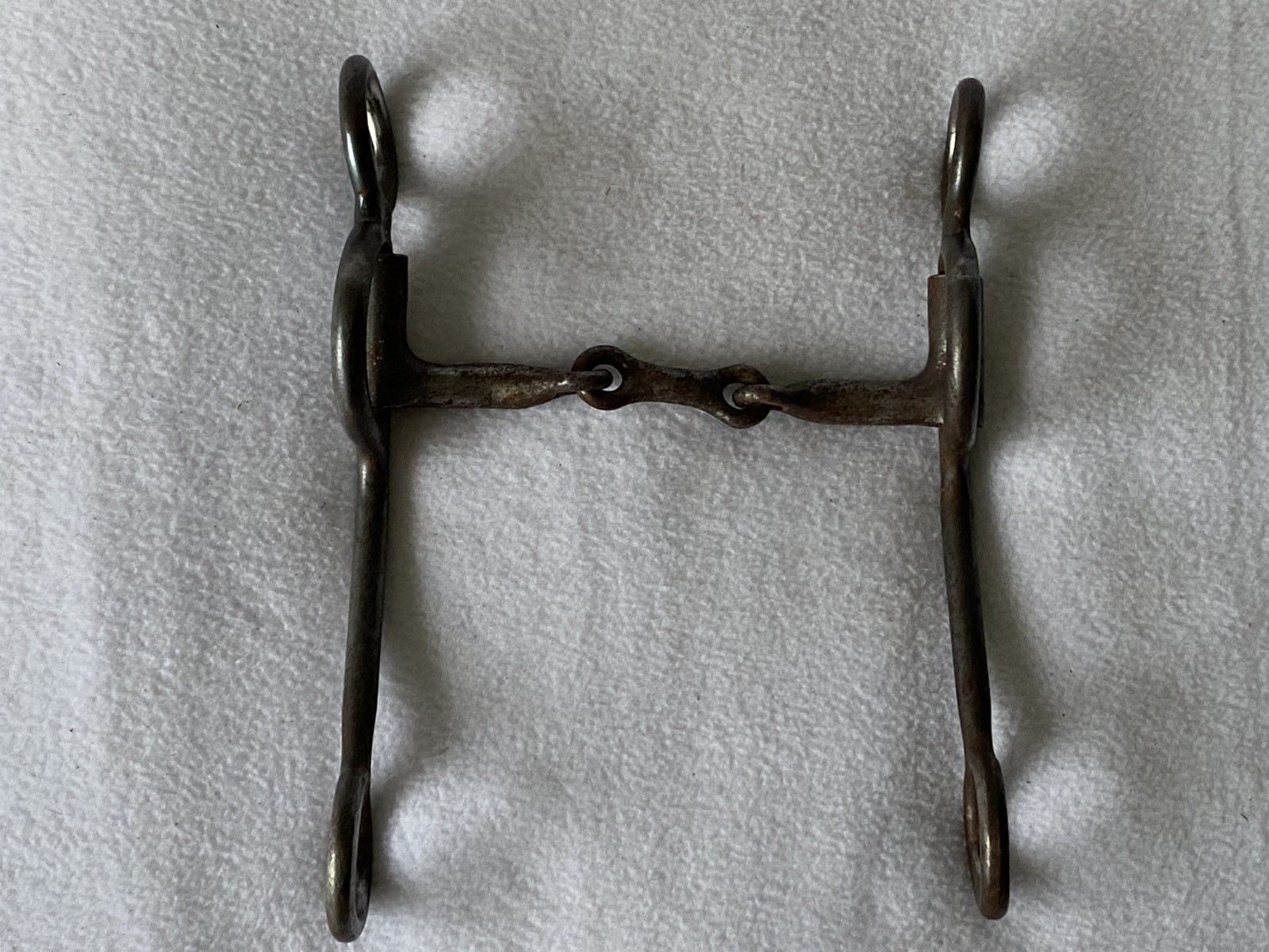 HAND MADE Sweet Iron 5" DogBone Snaffle Mouth BIT~8" Cheek~DUTTON?~GREAT Using