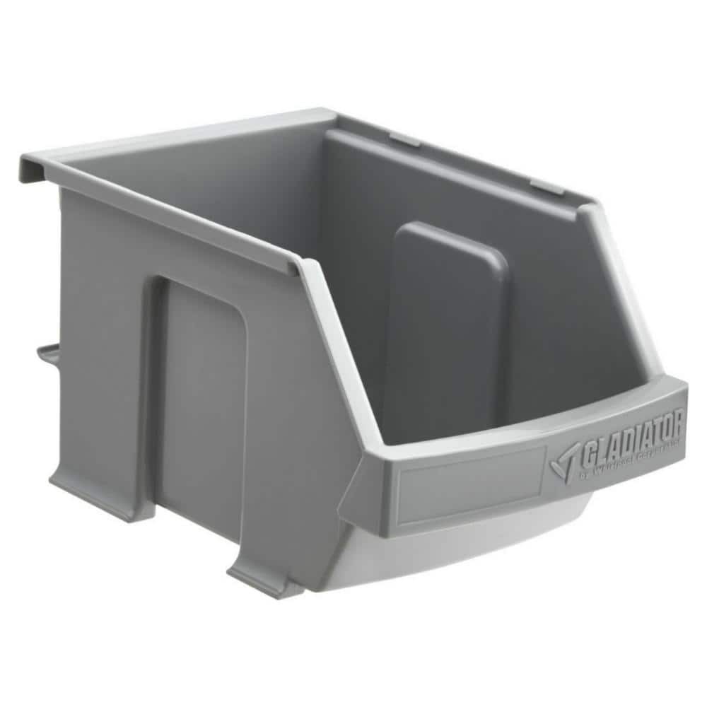Gladiator Garage Storage Bin 3-Pack, GearTrack Organizers Hook Container Cabinet