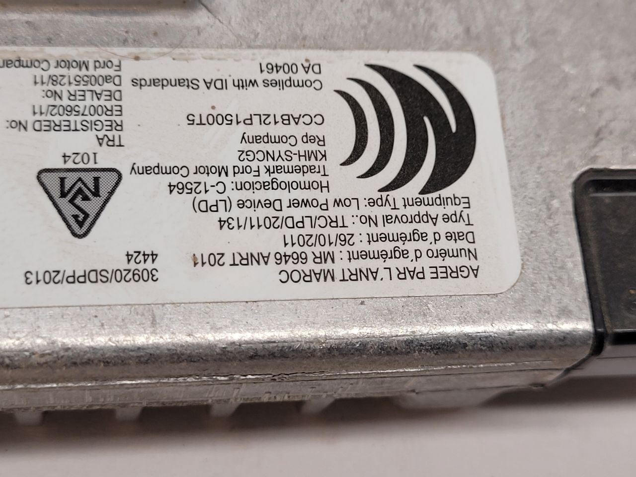 2016-2019 FORD TAURUS Communication Voice Recognition Module