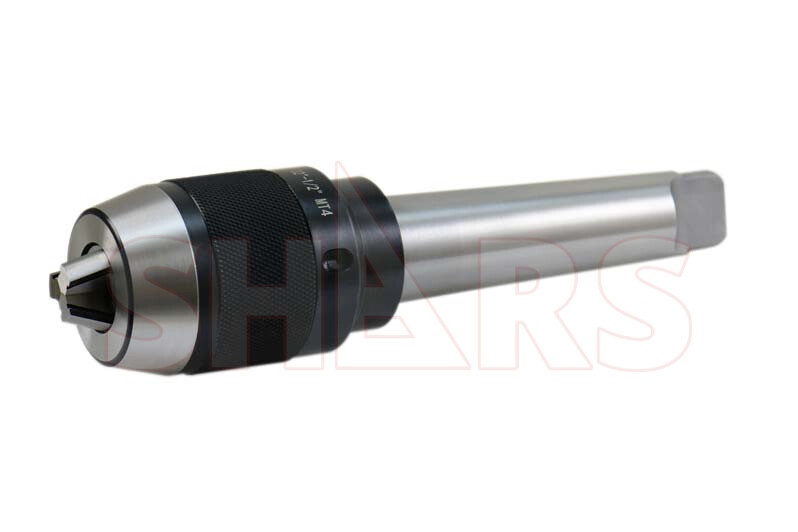 Shars 1/2" Keyless Drill Chuck with  Integral Shank Morse Taper 4 MT4 New S[