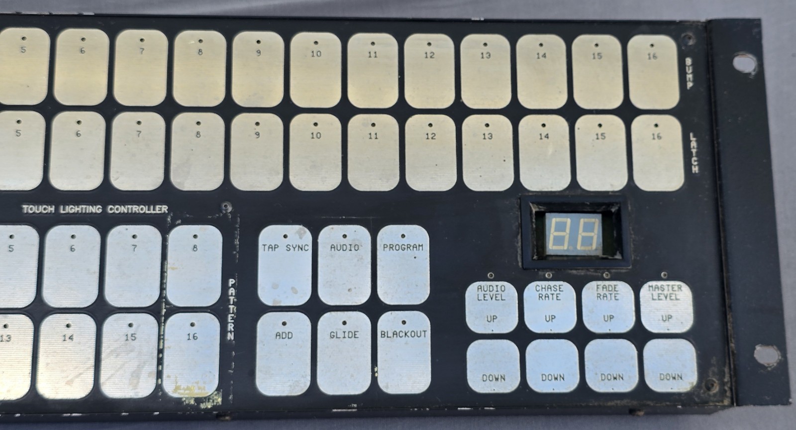 NSI TLC 16 Touch DMX Lighting Controller Powers On Untested [Parts / Repair]