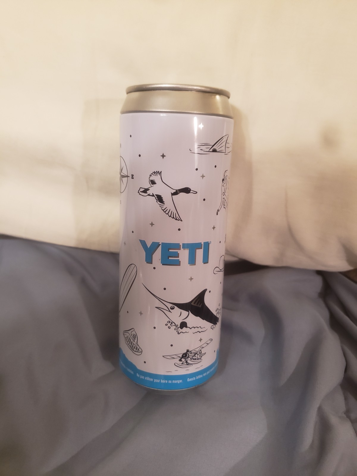 Yeti Stash Can Hidden Storage Safe Slim 12oz Limited Edition NEW Stash Can
