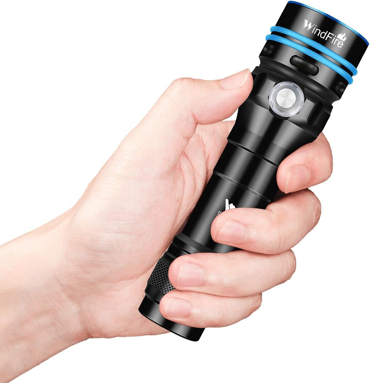 DT100 Diving Flashlight Super Bright LED Dive Light Rechargeable | Spotlight