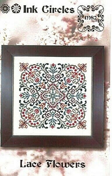 Lace Flowers~Ink Circles