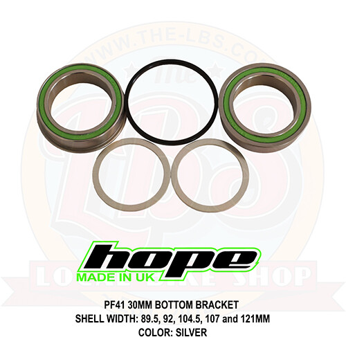 Hope Press Fit 41 Stainless Steel Bottom Bracket For 30mm Spindles - Brand New