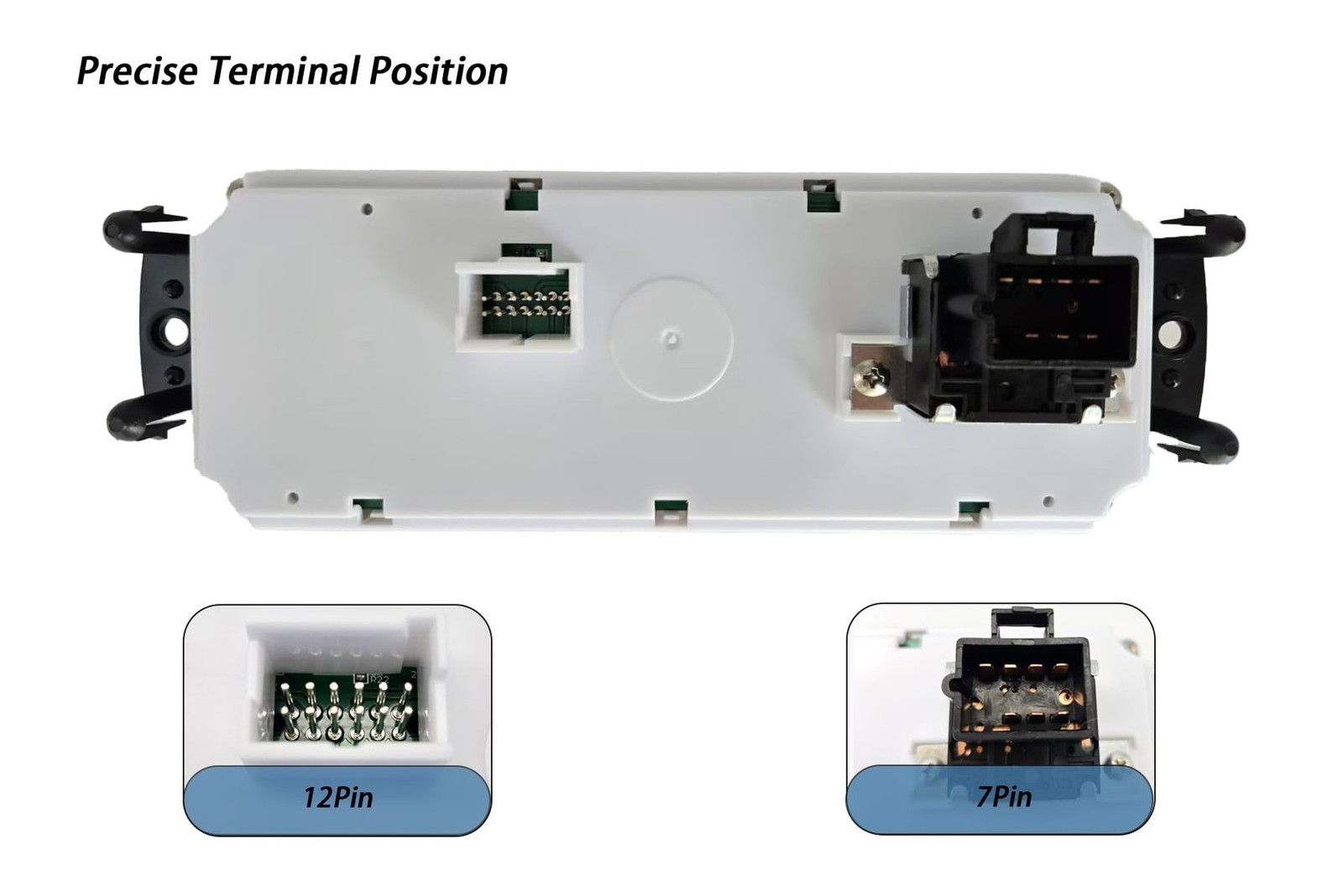 599-266 Front HVAC Climate Control Module Panel is Compatible with 1999-2002 ...