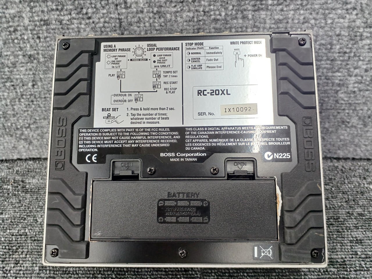 BOSS RC-20XL Loop Station