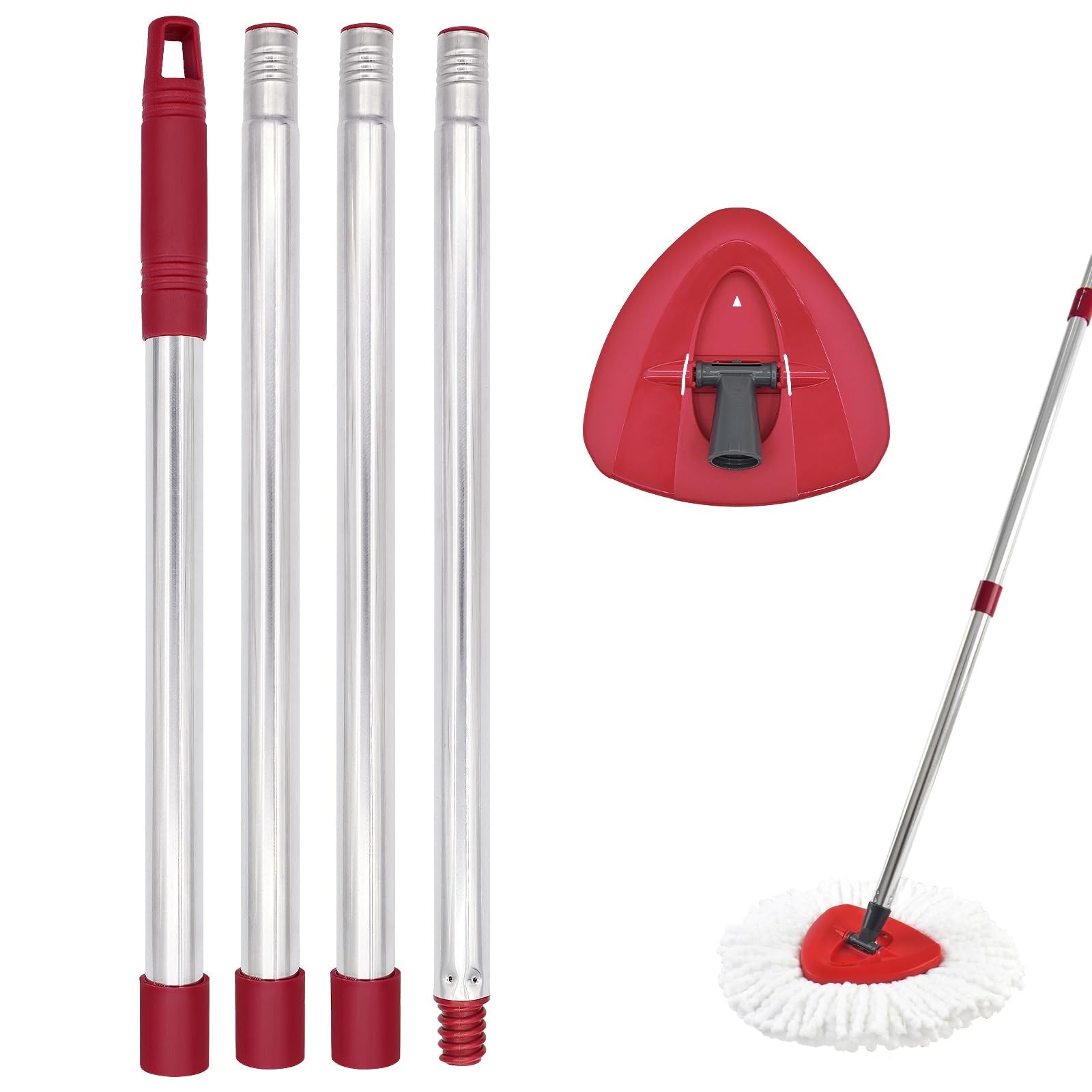Mop Handle for Ocedar, Mop Handle for O Cedar, Spin Mops Replacement Stick an...