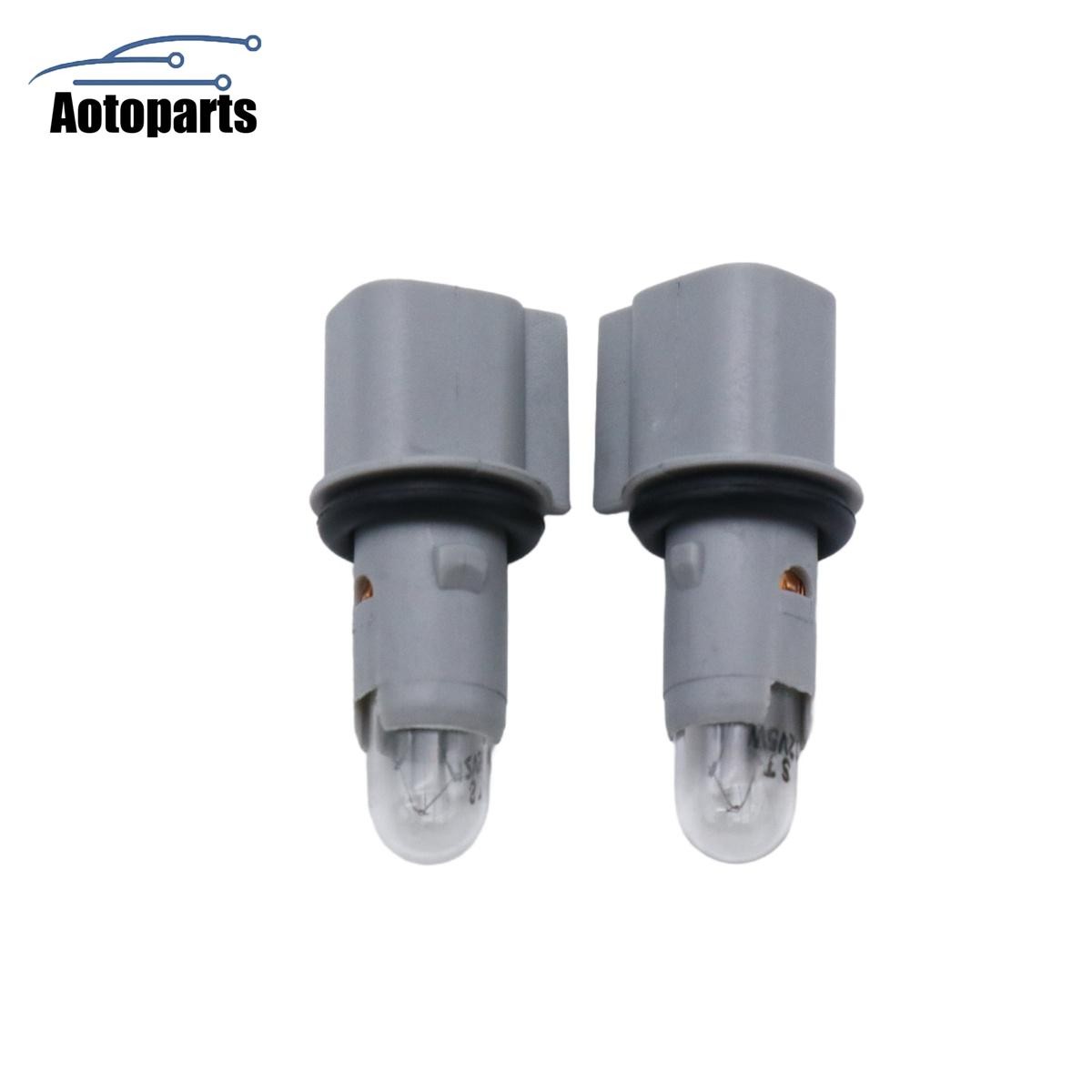 Left & Right Lightbulb Socket Bulb For 2008 2009 2010 Cadillac CTS Sedan
