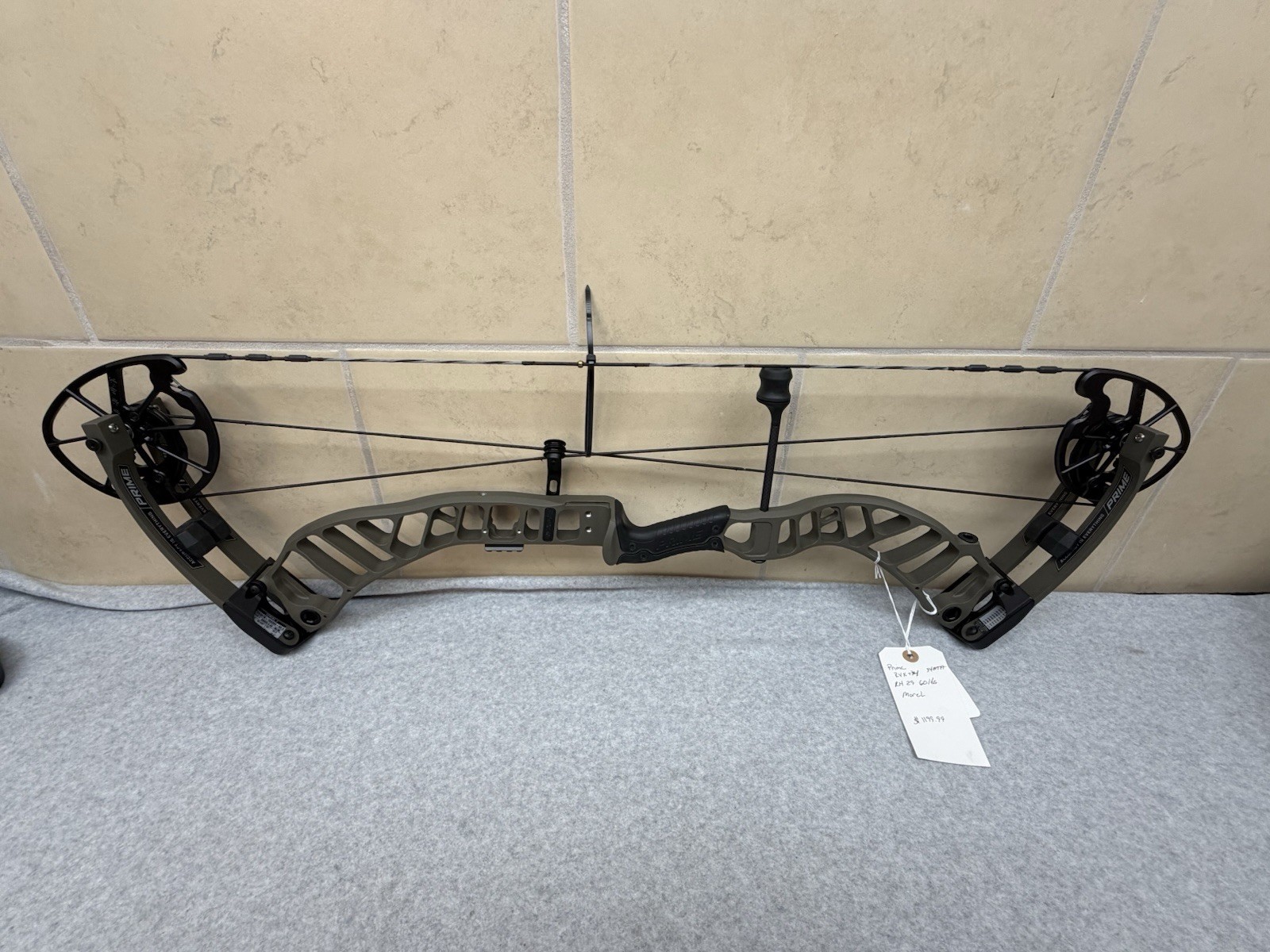 Prime RVX 34 29” 60# Right Hand