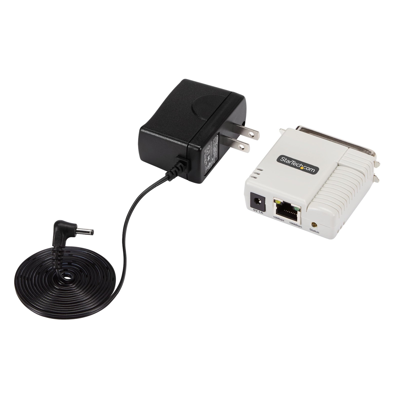 StarTech Ethernet to Parallel Network Print Server Adapter PM1115P3