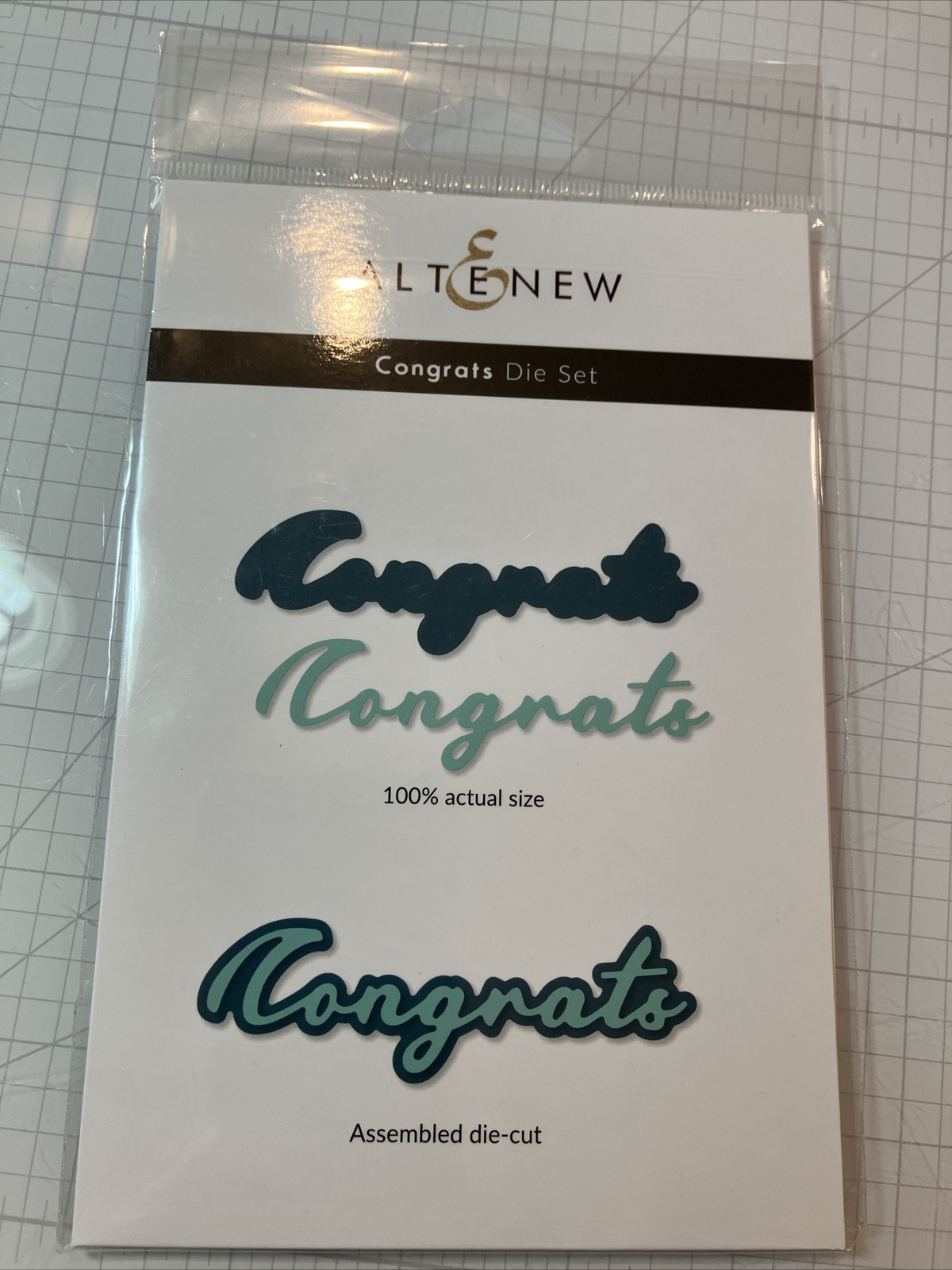 Altenew Congrats Die Set, ALT6636