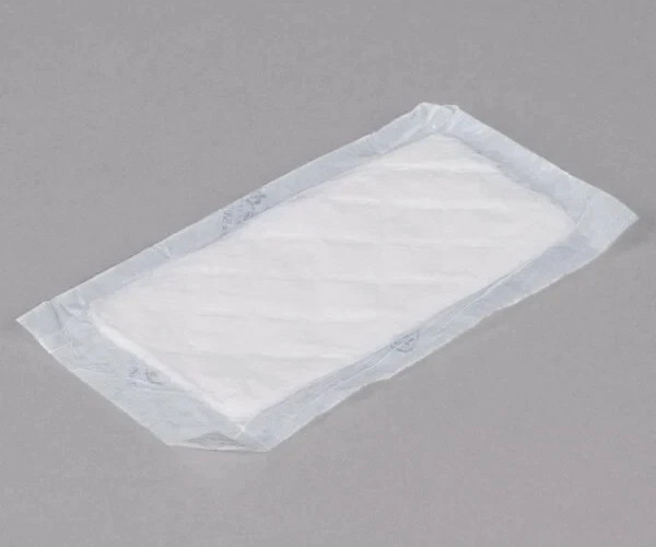 2000 Case 4 x 7 White Durable Absorbent Pads for Meat Fish Poultry Food Trays