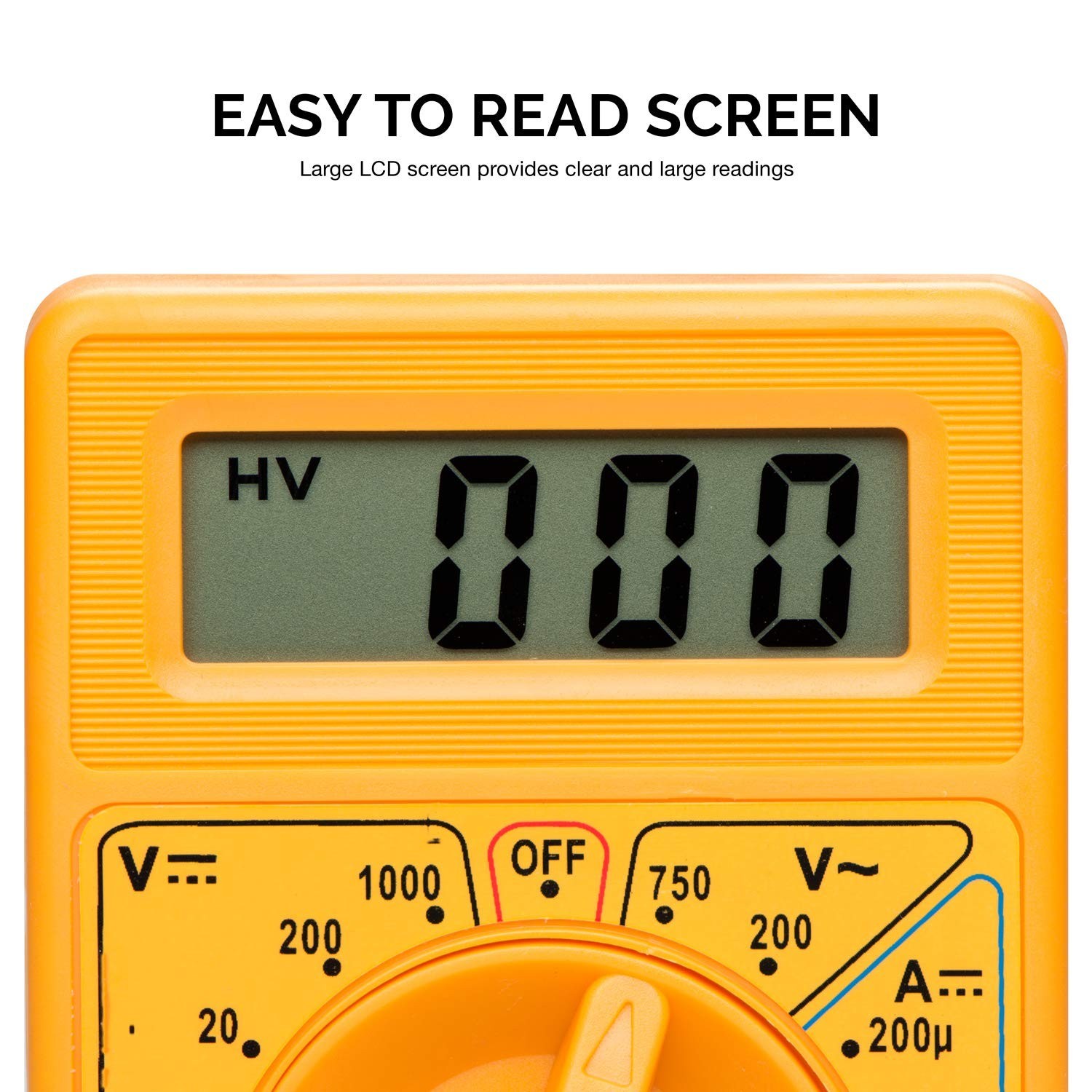 Digital Voltmeter with Overload Protection for Accurate Testing Needs
