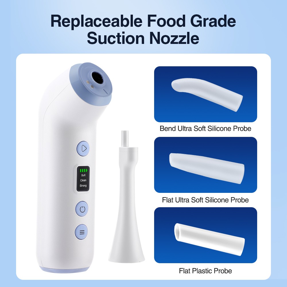 Visible Tonsil Stone Remover Kit with HD Camera, 3 Suction Levels, LED Light