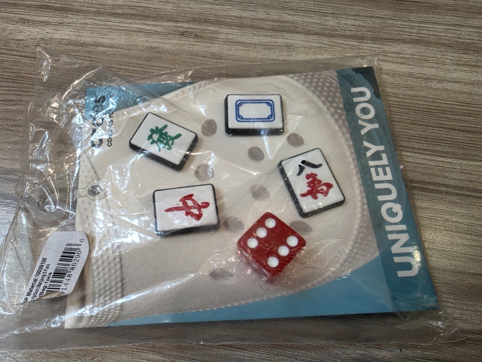 Crocs Jibbitz Mahjong 5 Pack Charms for Crocs