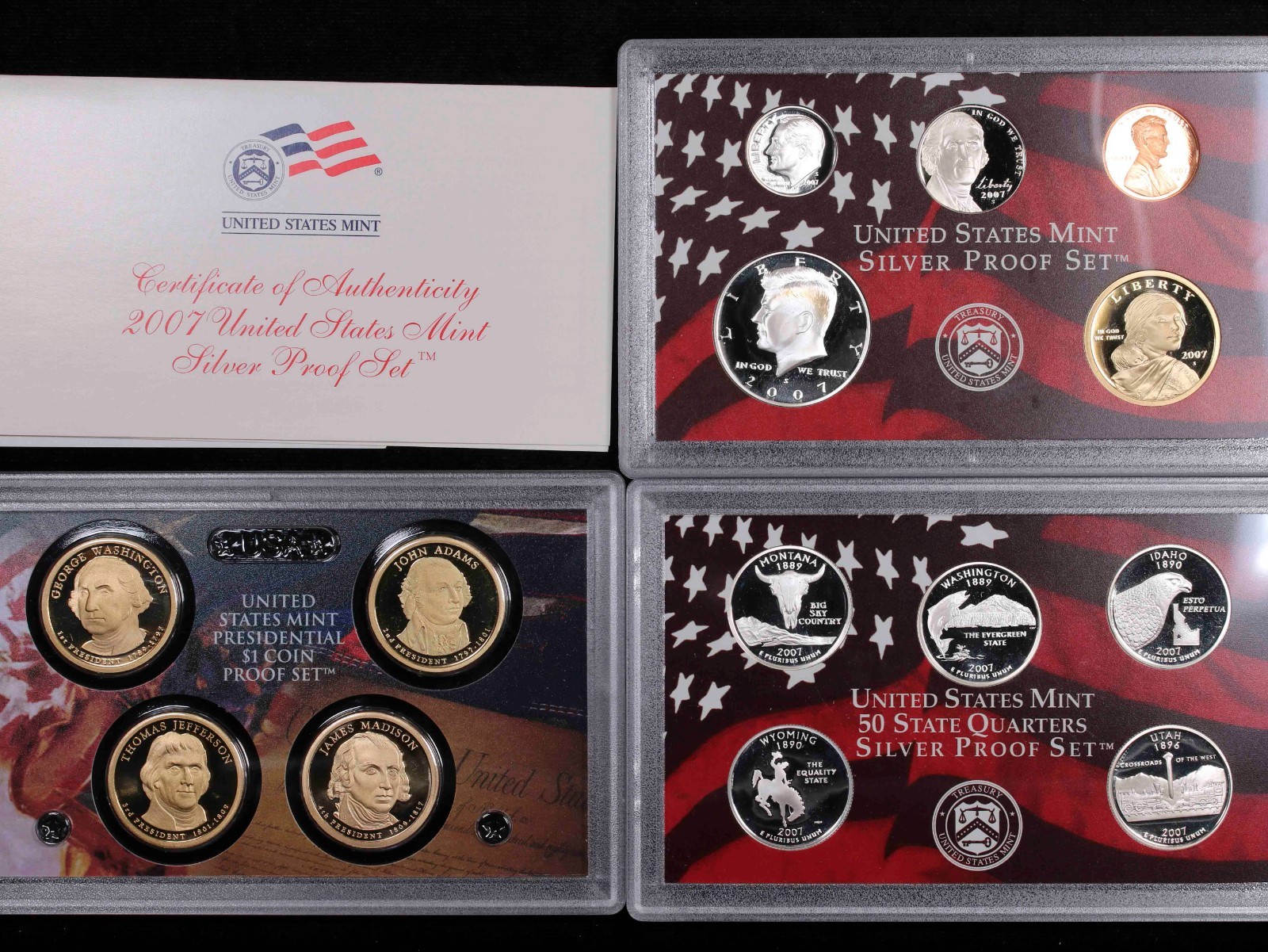 2007 U.S Mint Silver Proof Set #B310