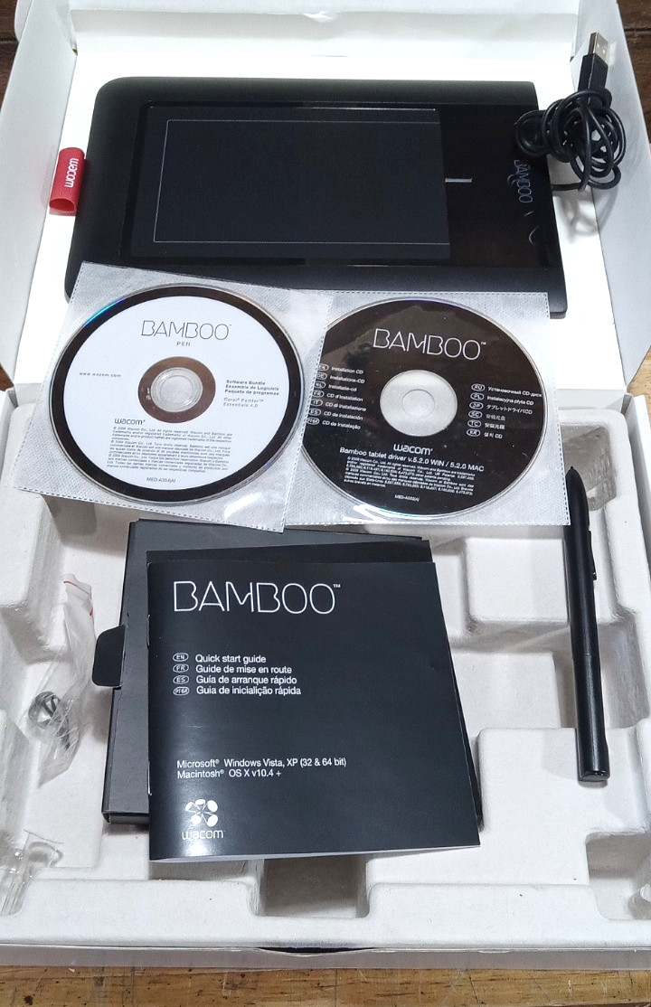 WACOM Bamboo Pen CTL-460 Drawing Digital USB Tablet
