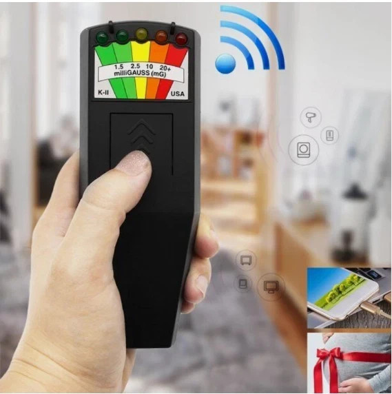 Magnetic Field Detector K2 EMF Meter KII Ghost Hunting Paranormal Equipment BLK