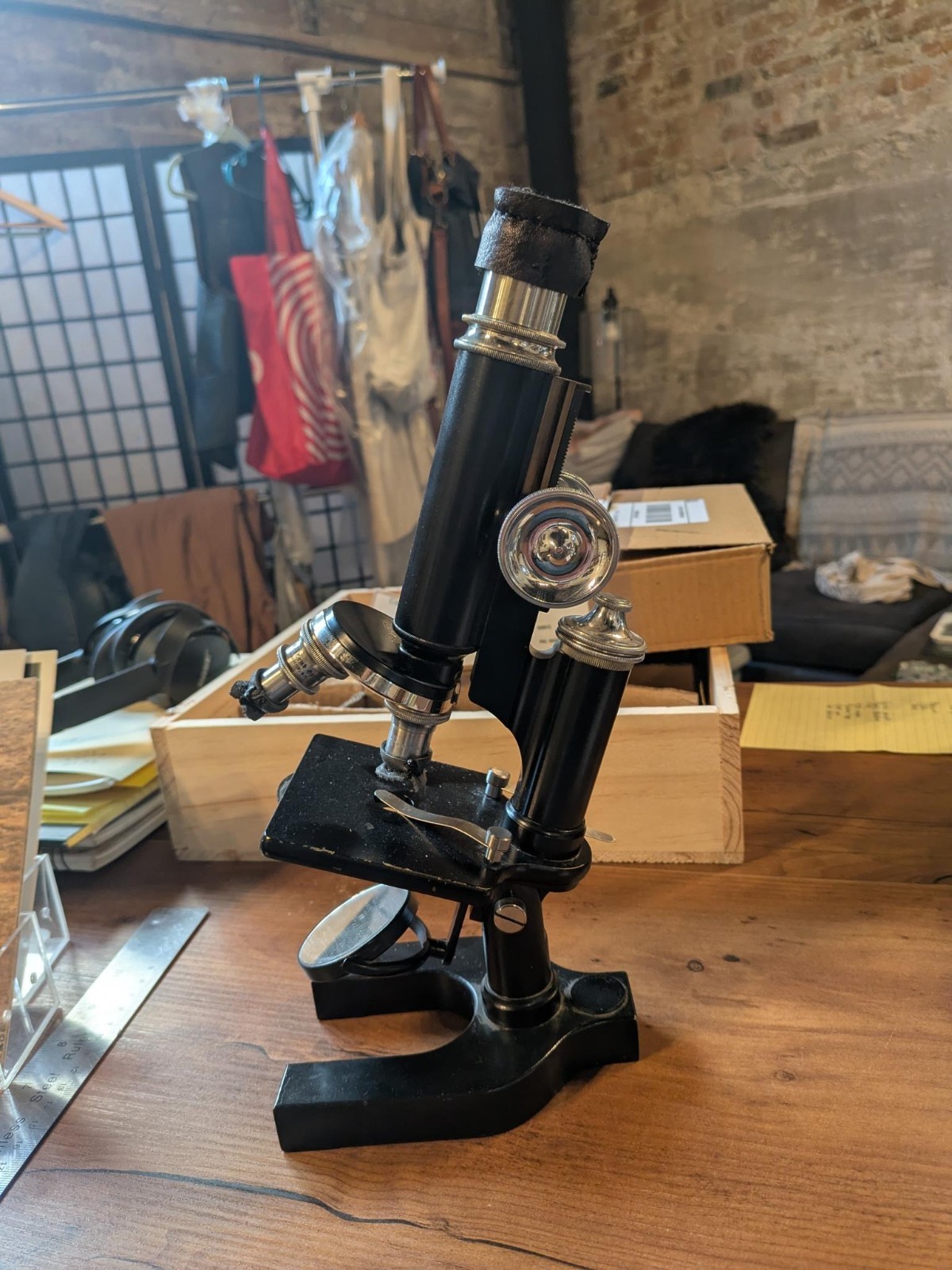 Bausch and Lomb Microscope circa 1903