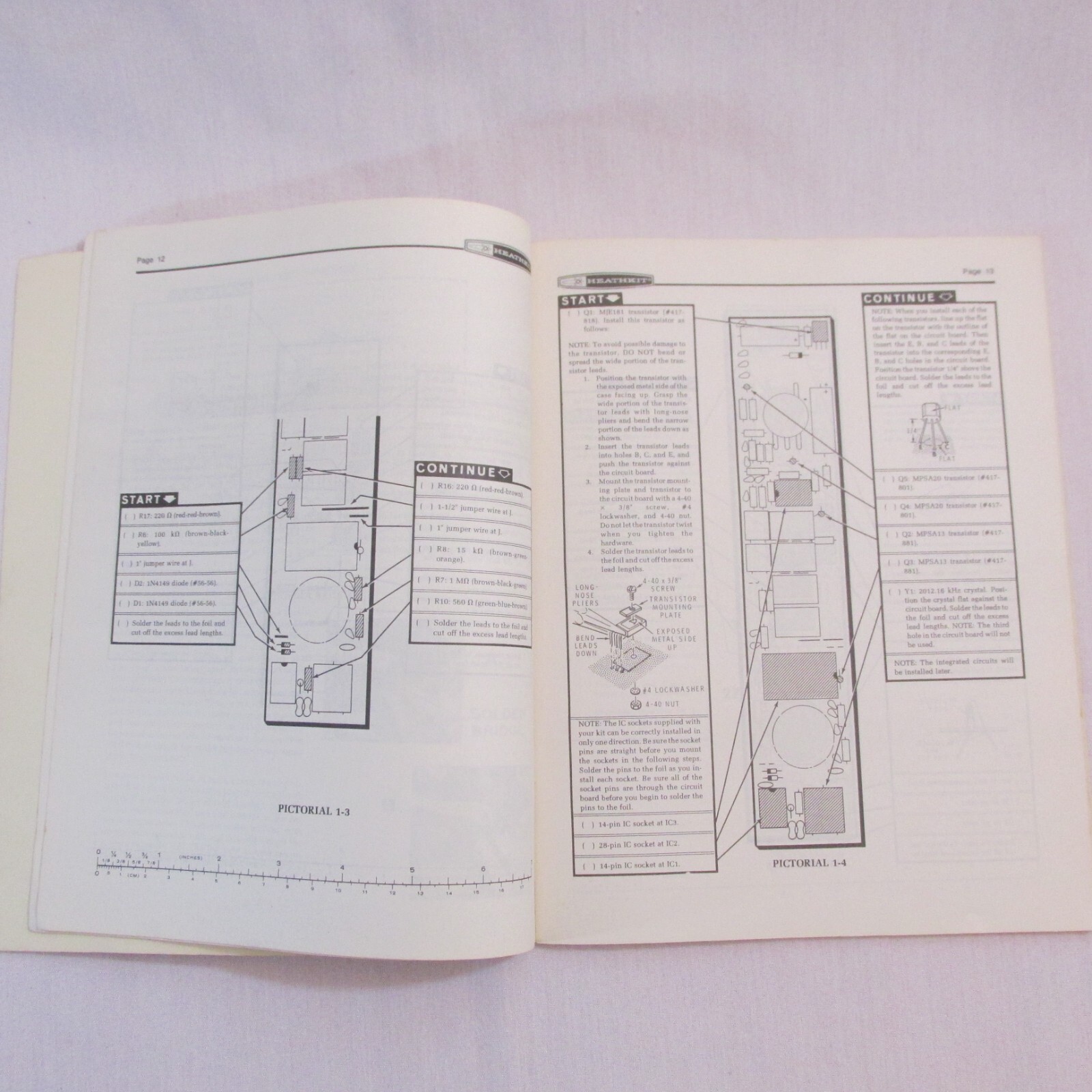 1976 Heathkit Manual GD-1380 Video Game System