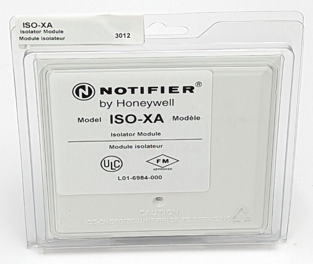 NEW LOT OF 2  Notifier ISO-XA Fault Intelligent Addressable Isolator Modules