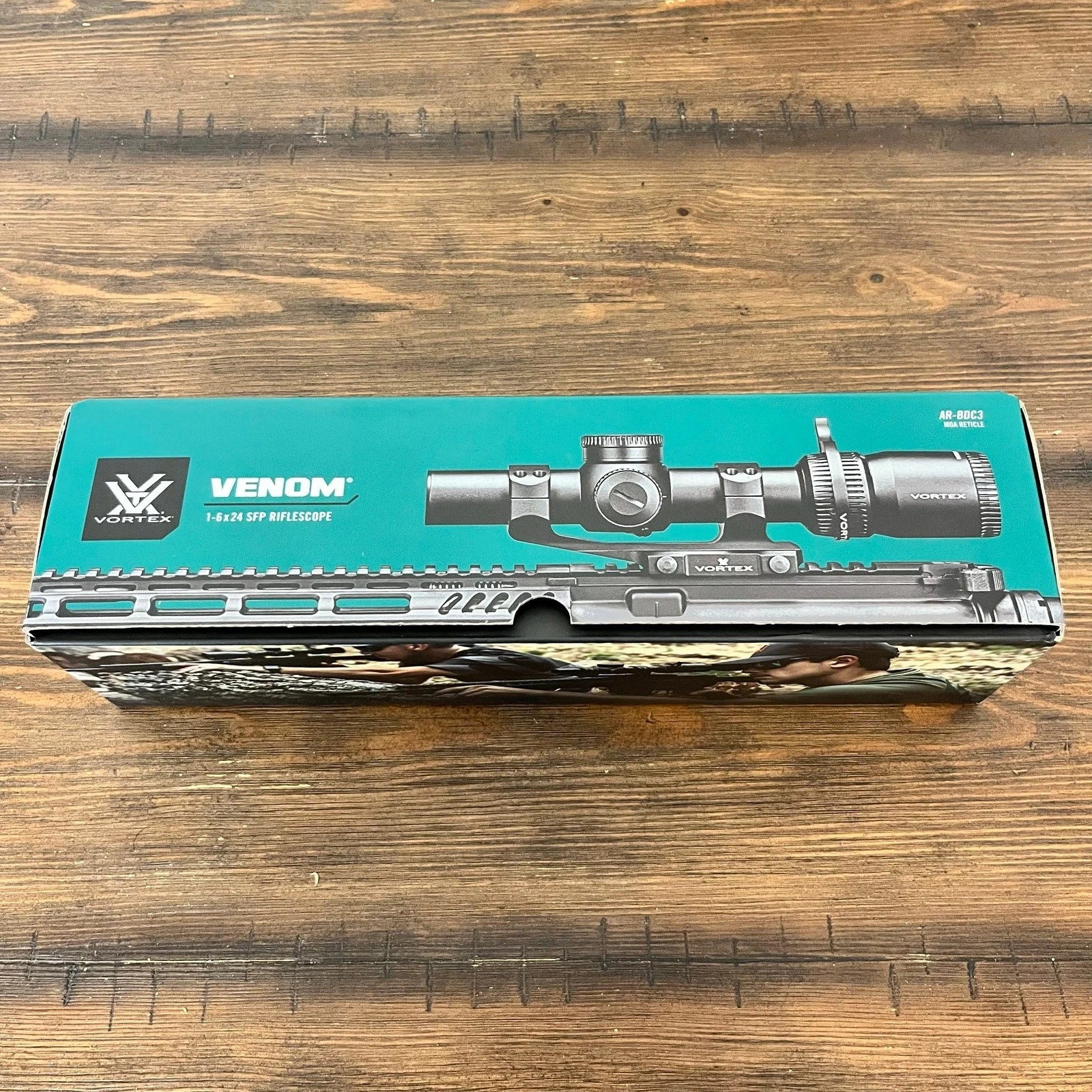 Vortex Optics Venom 1-6x24 SFP Rifle Scope AR-BDC3 MOA Reticle Brand New