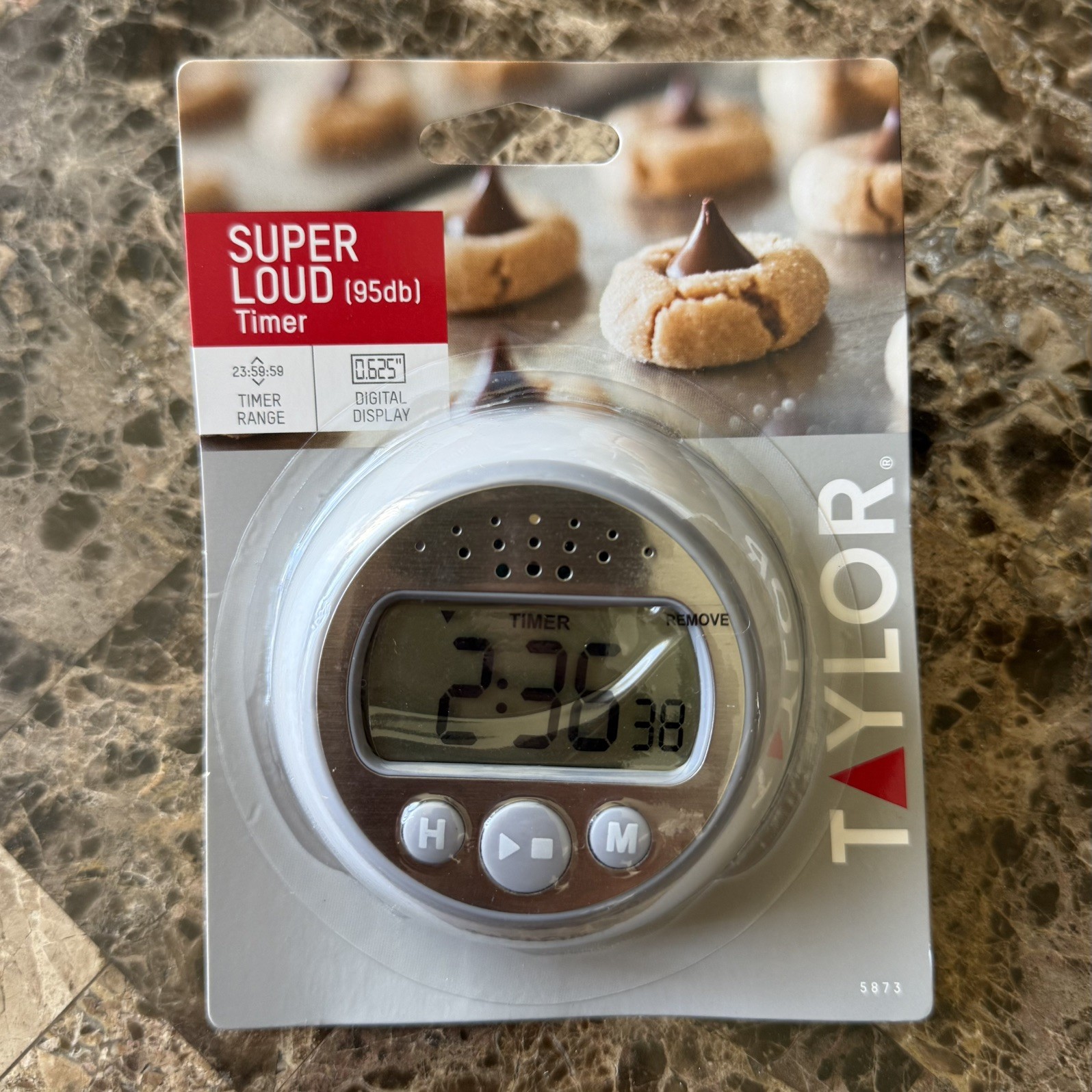 NEW Taylor 5873 Super Loud 95dB Digital Kitchen Timer LCD Magnetic FREE SHIPPING