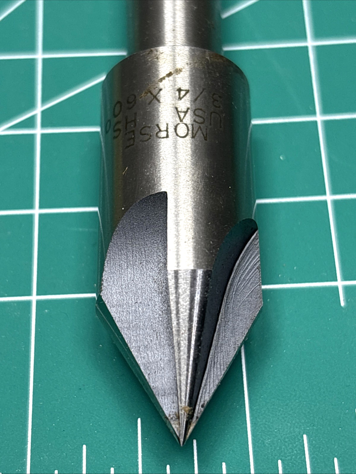 Morse Cutting Tool 1751, 3/4” 60 Degree Angle Machine Countersink, Unused