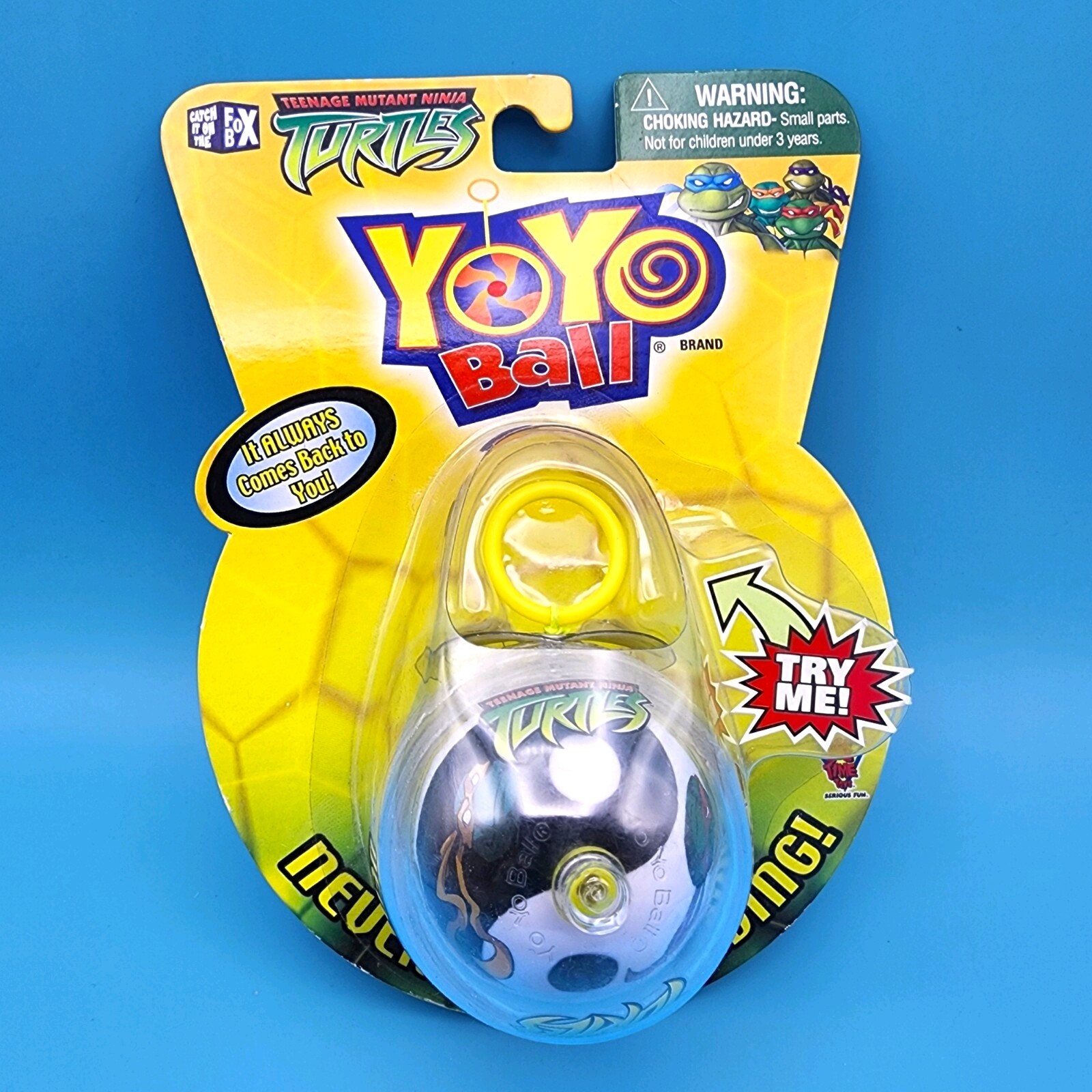 Teenage Mutant Ninja Turtles TMNT YoYo Ball NEW  Yo-Yo 2003 BIG TIME TOYS TMNT