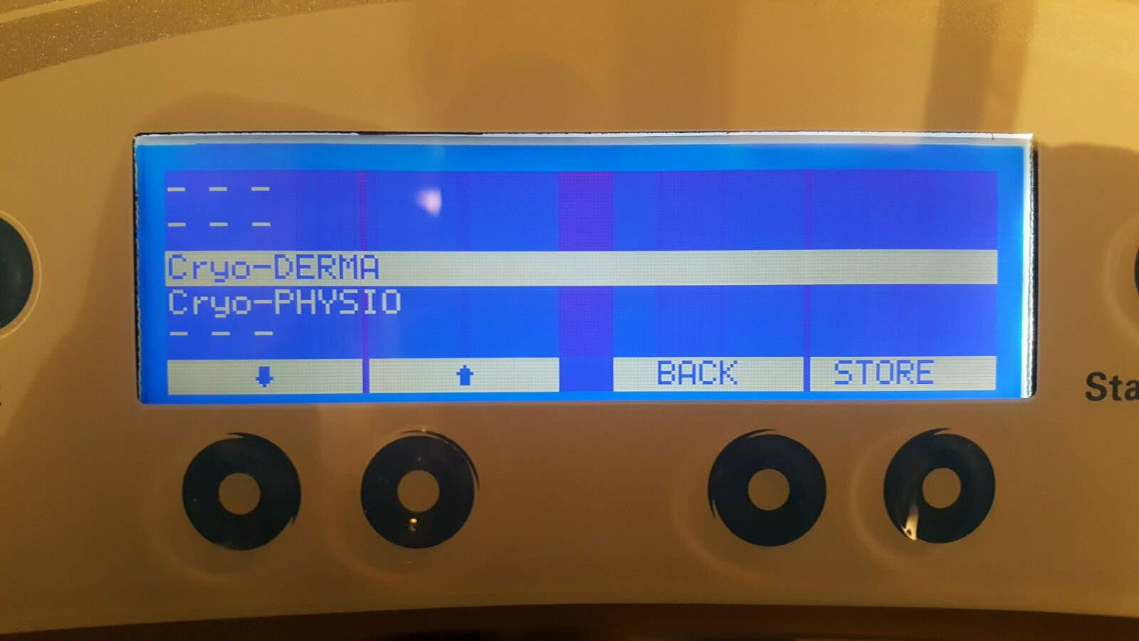 ZIMMER CRYO 6 Forced air cooling