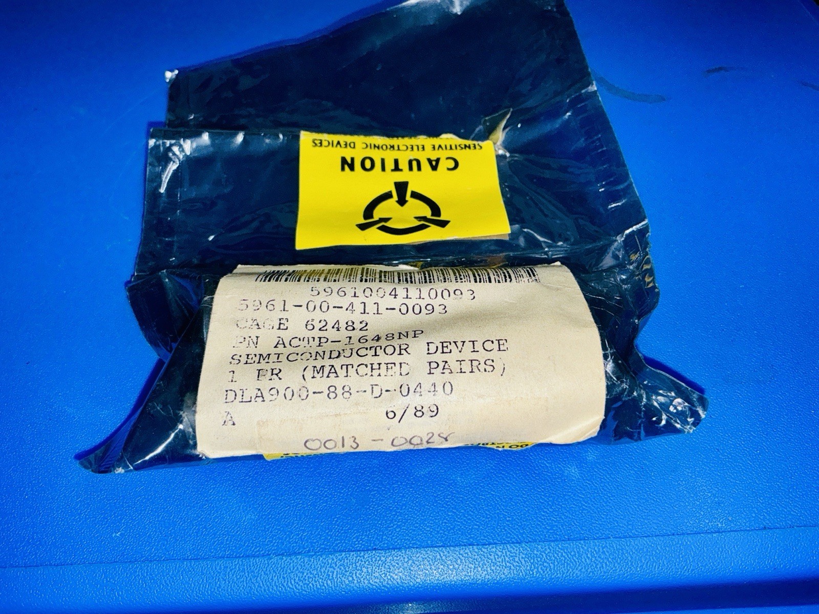 Matched pair ACTP-1648NP Semiconductor device NSN5961004110093 f/ TEXTRONIX 7000