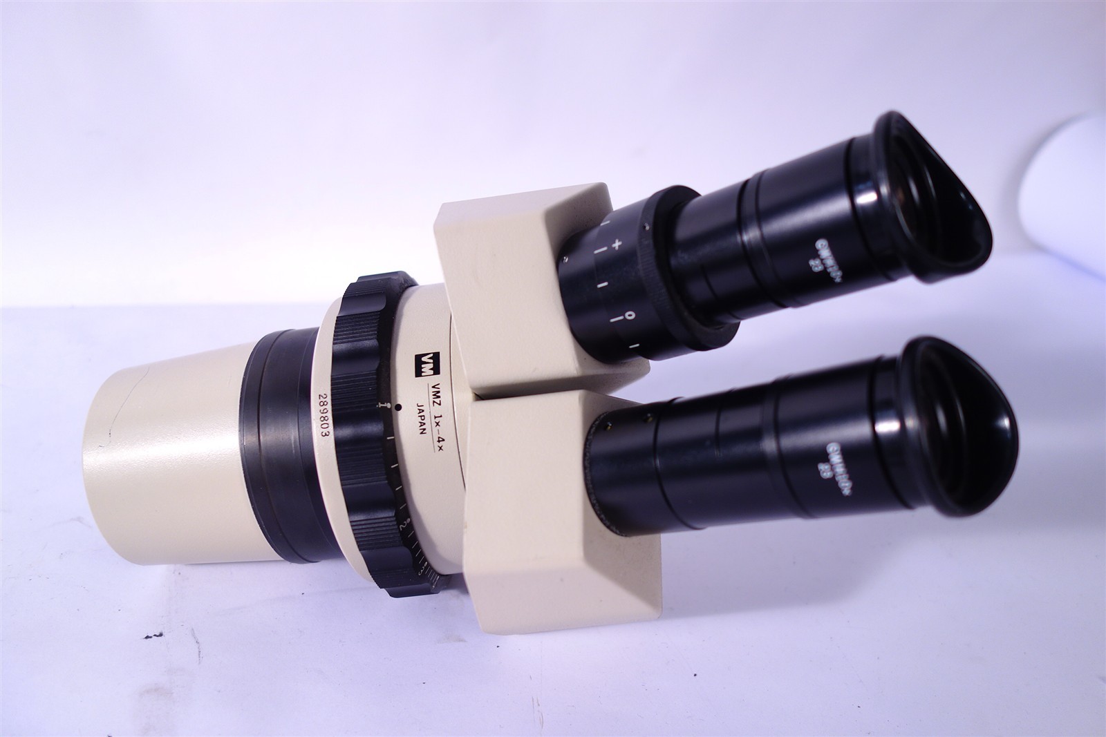 Olympus VM VMZ 1X-4X Stereo Microscope Head Tested Working