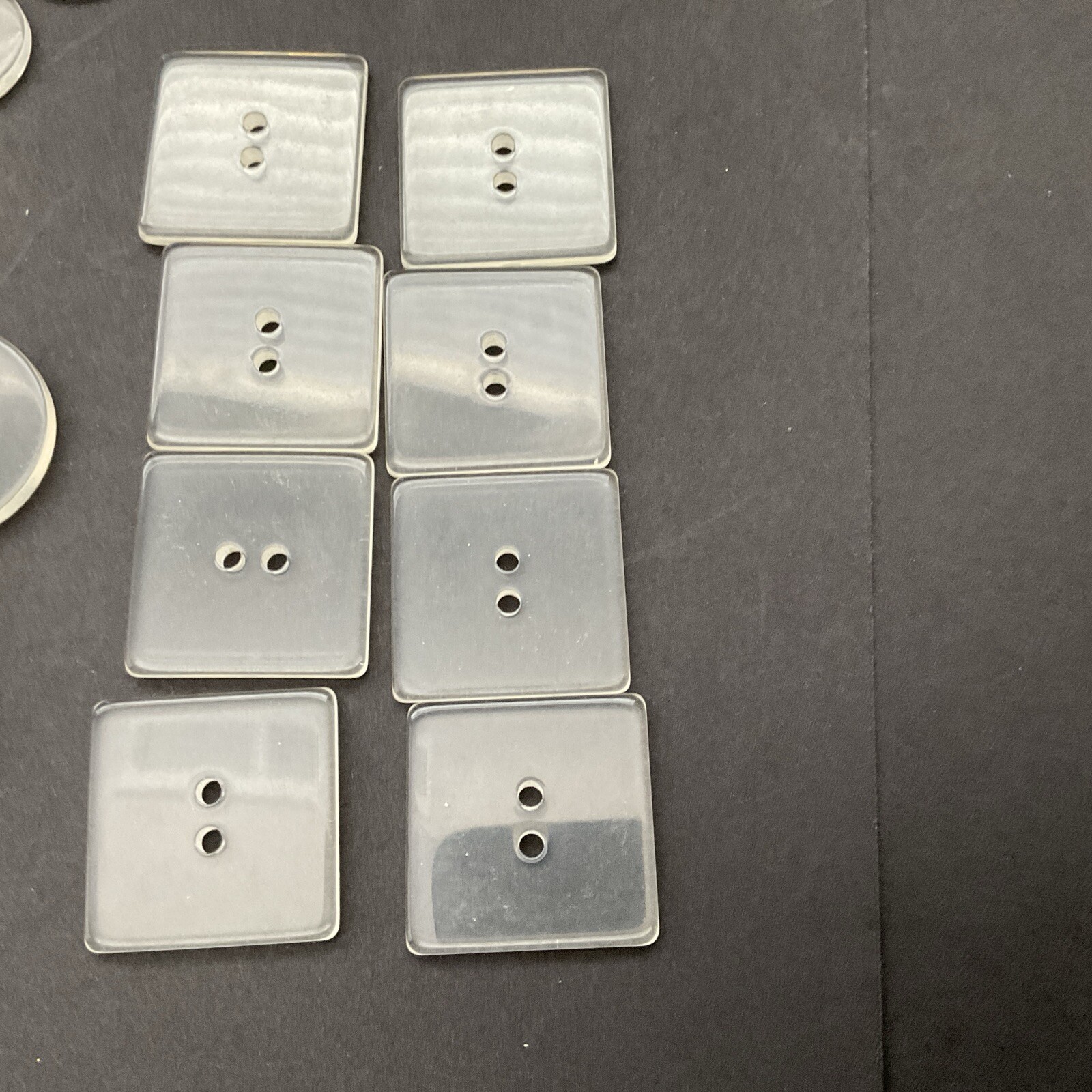 Stampin Up Clear Buttons - 24 Pieces - NEW 105447