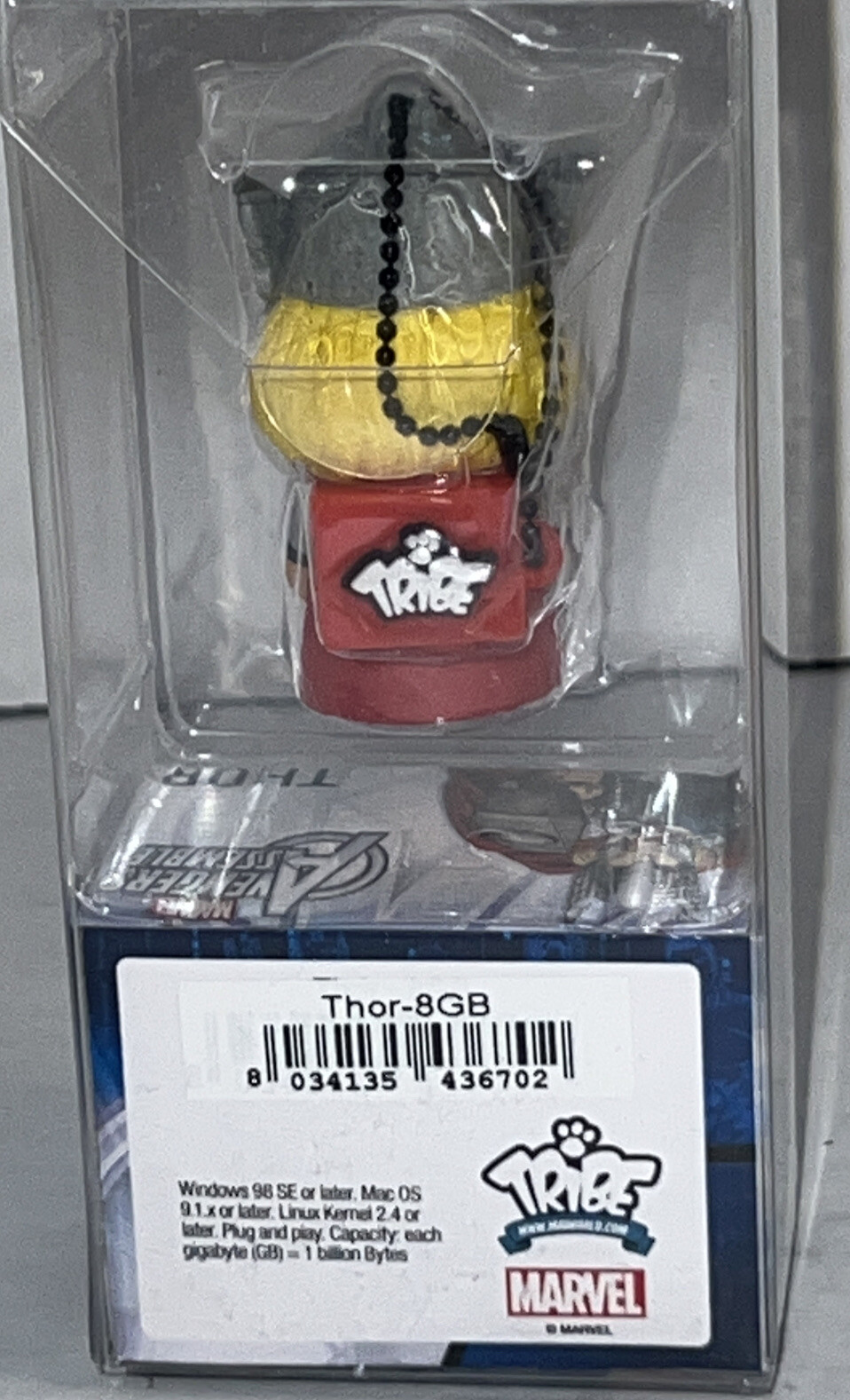 OFFICIAL Marvel Avengers THOR PC Computer USB Flash Drive 8GB Memory Stick