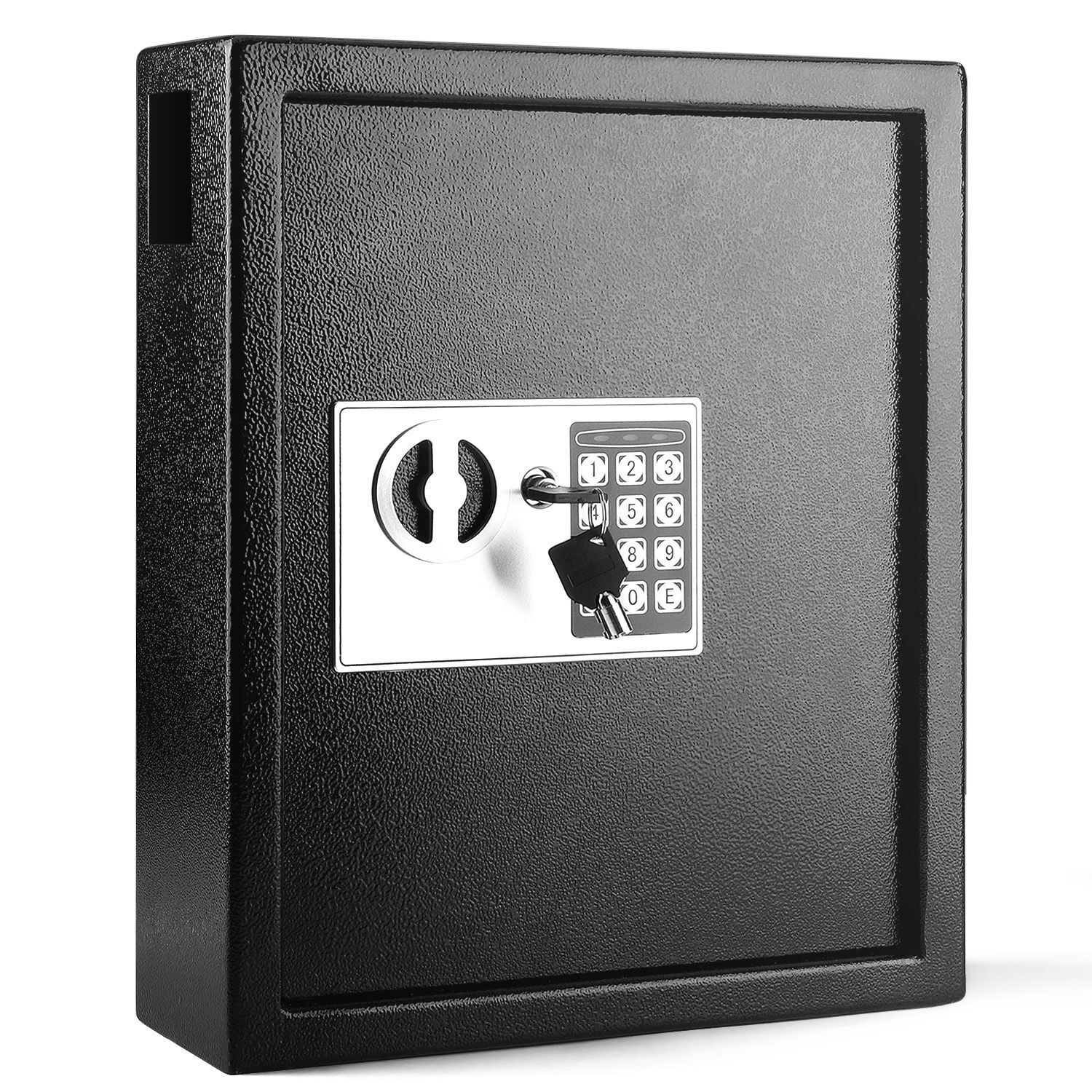 Key Cabinet with Electronic Digital Lock, Wall Mounted Key Box 40 Key Capacity