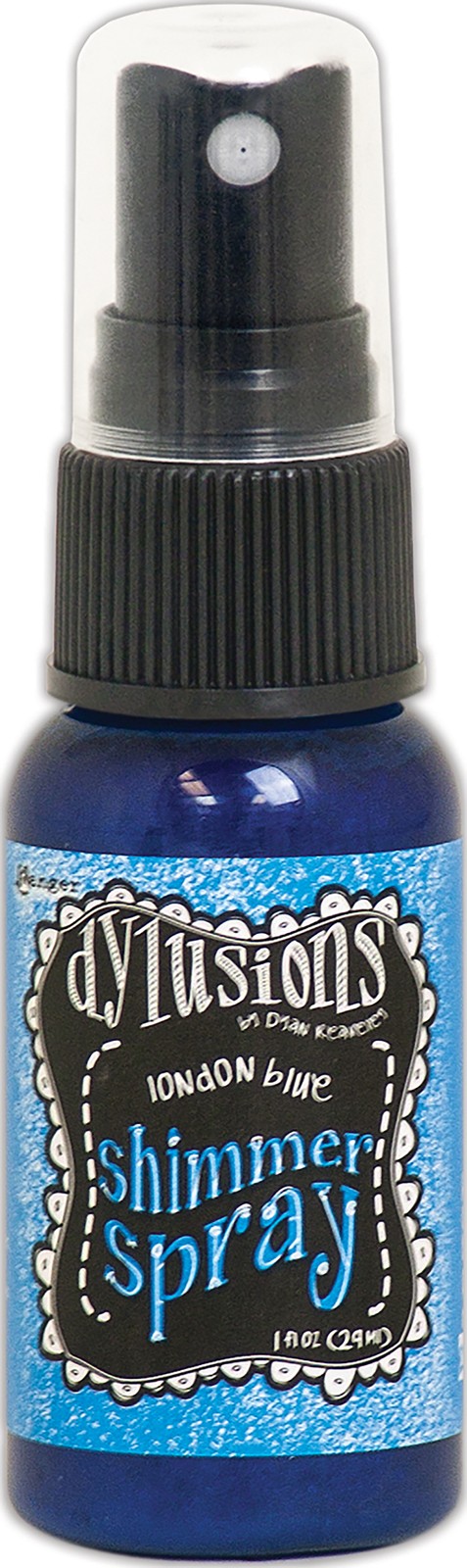 Dylusions Shimmer Sprays 1oz-London Blue
