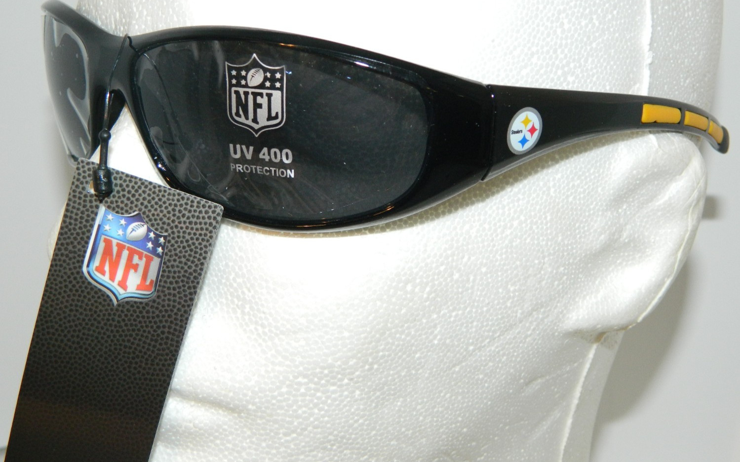 New Pittsburgh Steelers Football wrap Sunglasses NFL Team black gold glasses