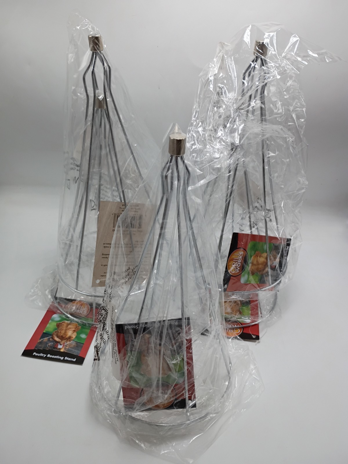 NEW  Poultry Roasting Stand by "GrillWorks" - Lot of 5