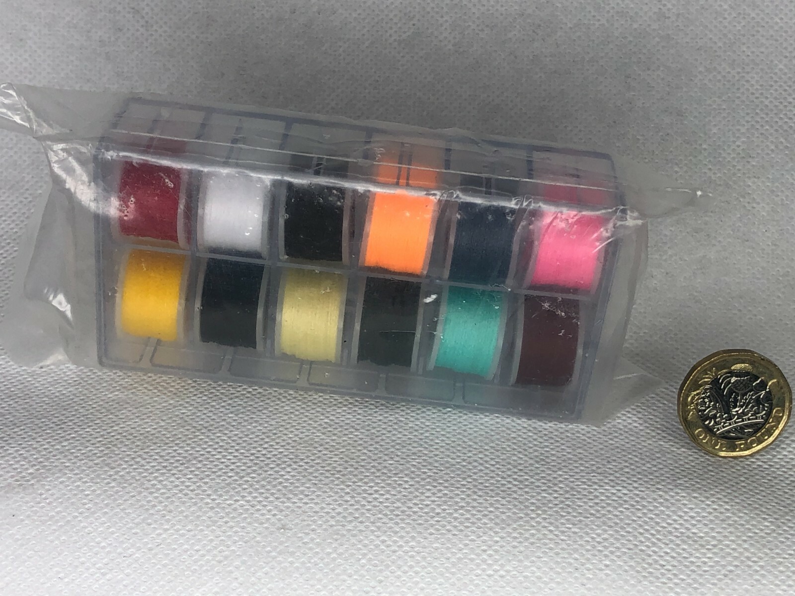 Fly Tying Threads x12 Bundle Fish Fishing Angler New Blue Burgandy Yellow Black